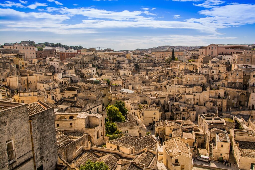 History of the stones of matera